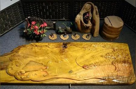 木雕茶盘：小物件中的大精致艺术！